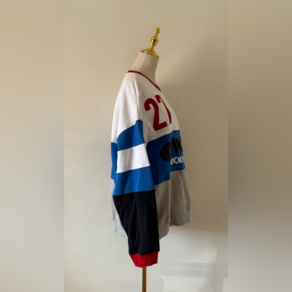 Men's Colorblock Oswald Disney Sweatshirt Size XL Men - Picture 3 of 10